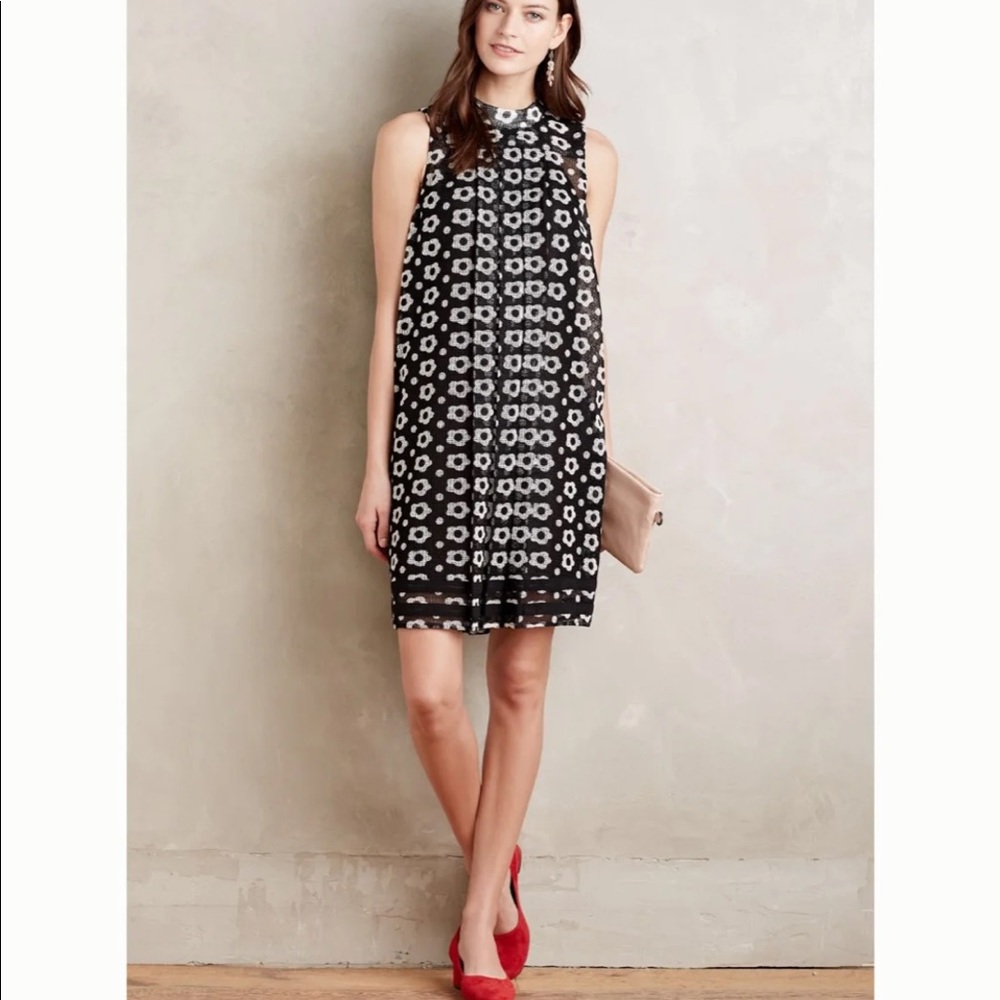 EUC Anthropologie Marzena Swing dress 4P